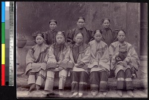 Women's training group, Sichuan, China, 1906