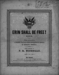 Erin shall be free! / written by Michael Fennell : composed by P. R. Nicholls