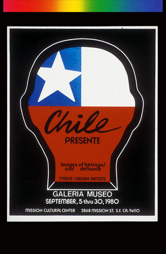 Chile Presente, Announcement poster for