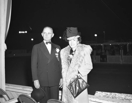 President Truman visits Los Angeles