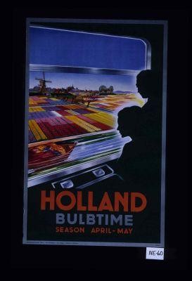 Holland. Bulbtime season April - May