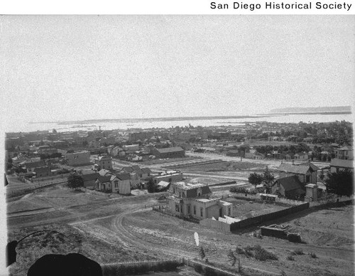 San Diego looking southwest from Seventh and Ash Street