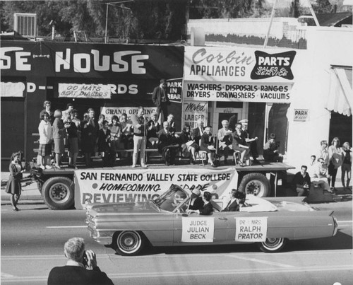 Homecoming parade, ca. 1960