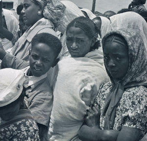 Ethiopian refugees in Eritrea. UN-photo, September 1952. (Used in: Dansk Missionsblad no. 8 (19