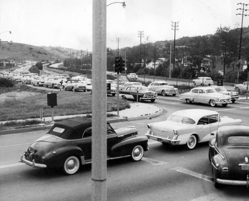 The Hollywood Freeway at Vineland