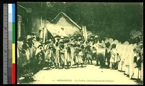 Mission marching band, Madagascar, ca.1920-1940