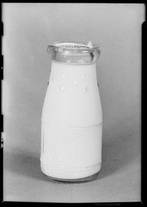 1/2 pint of cream, Southern California, 1931