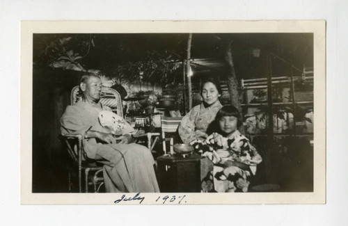 Tanjiro, Kiku, and Joyce Teruko