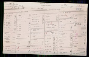 WPA household census for 2125 PONTIUS, Los Angeles