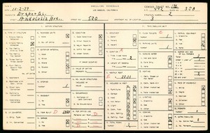 WPA household census for 520 ANDALUSIA AVE, Los Angeles County