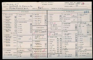 WPA household census for 965 MIRAFLORES AVE, Los Angeles County