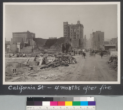 California St.,4 months after fire