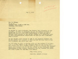 Letter from [William S. Martin], Dominguez Estate Company to Mr. M. [Masaru] Kitano, May 7, 1937