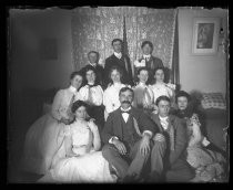 "Surprise party on Mrs. Stovell, June 1900, Class of '98"