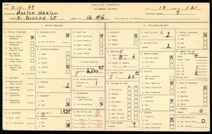 WPA household census for 1646 NORTH DILLON STREET, Los Angeles