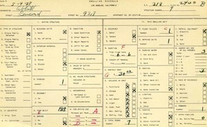 WPA household census for 927 S CONCORD, Los Angeles