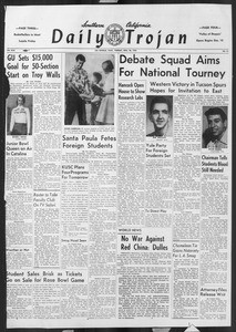 Daily Trojan, Vol. 46, No. 51, November 30, 1954