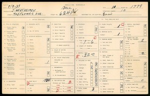 WPA household census for 6241 1/2 MAYFLOWER AVE, Los Angeles County