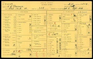 WPA household census for 738 EAST 14TH STREET, Los Angeles