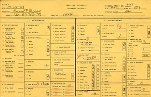 WPA household census for 1426 W 53RD, Los Angeles