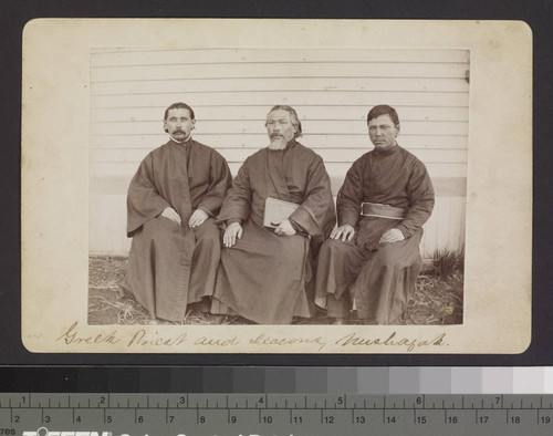 Greek Priest and Deacons, Nushagak