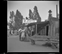 Silver Dollar Saloon at Knott's Berry Farm, Buena Park, 1947