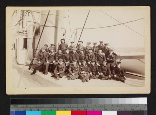 Crew of The "Bear" on deck