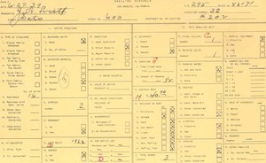 WPA household census for 600 N SOTO, Los Angeles