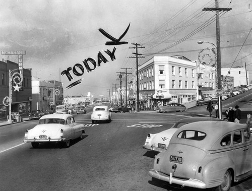 Redondo Beach in 1954