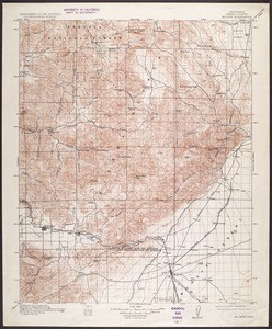 California. Mojave quadrangle (30'), 1915 (1933)
