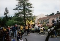 Pick up truck in the Memorial Day Parade,1999