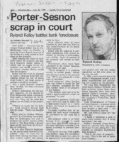 Porter-Sesnon scrap in court