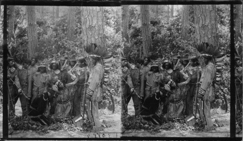 Pocahontas Pleading for the Life of John Smith. Jamestown Exposition, VA