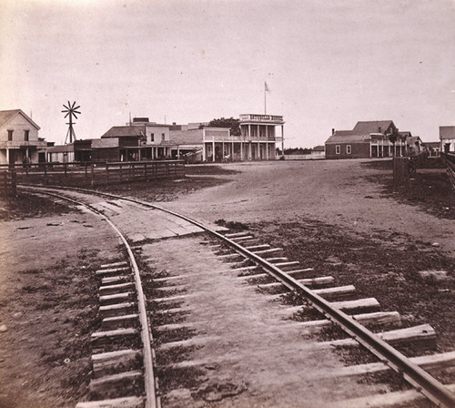 27. San Leandro, from the Railroad Station, Alameda Co