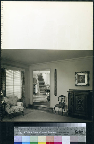 Gibson, D. W., Jr., residence. Interior