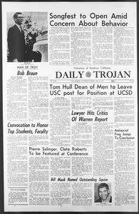 Daily Trojan, Vol. 58, No. 118, May 05, 1967