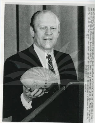 Ford with Football