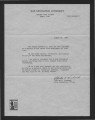 Letter of recommendation for Lawrence B. Asoo from Charles H. Roraback, Fire Protection Officer at Topaz , August 25, 1945