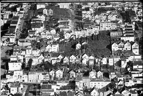 Housing tracts in Noe Valley, California