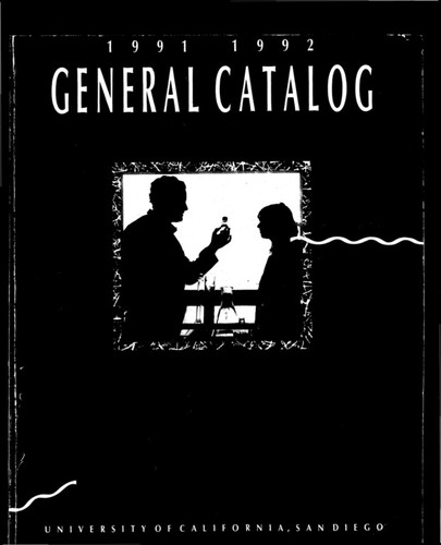 UC San Diego General Catalog, 1991-1992