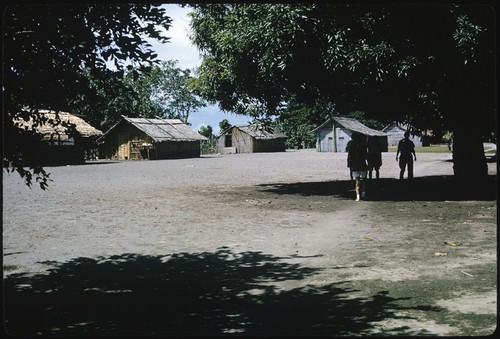 Village scene, Makira