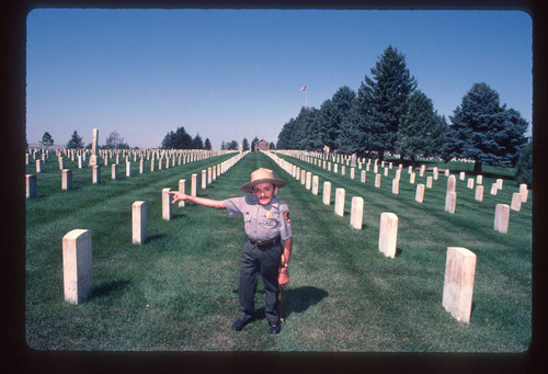 Cemetery park ranger