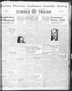 Summer Trojan, Vol. 17, No. 7, July 15, 1938