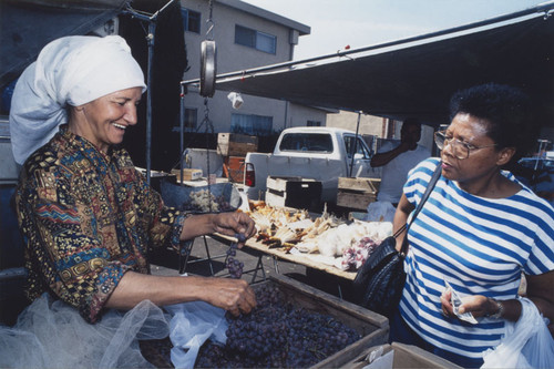 Farmer's Market on South Glassell Street and West Almond Avenue, Orange, California, 1998
