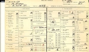 WPA household census for 439 E 43RD, Los Angeles