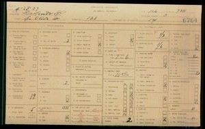 WPA household census for 138 S OLIVE STREET, Los Angeles