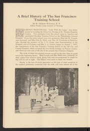 Cap and Seal: San Francisco General Hospital Nursing School Yearbook, 1921