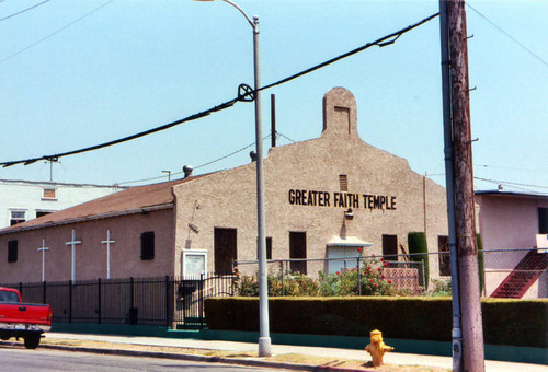 Greater Faith Temple, exterior