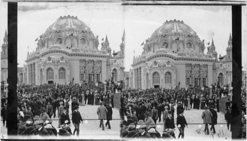Temple of Music, in which Pres. McKinley was assassinated. Pan-American Exposition