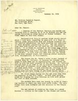 Letter from Julia Morgan to William Randolph Hearst, January 16, 1924